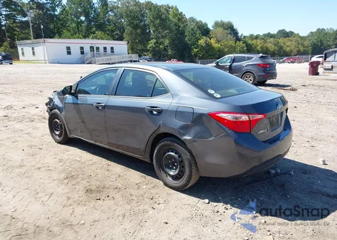 2017 Toyota Corolla Le from USA, damaged, VIN 5YFBURHE5HP731008